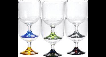 Marine Business – Party Stapelbare Wijnglazen – Set van 6