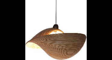 Handgemaakt hanglamp Design lamp Bamboe Schelp woonkamer slaapkamer Ø 60 cm