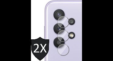 Camera Screenprotector geschikt voor Samsung Galaxy A32 5G - 2x Glas Screen Protector