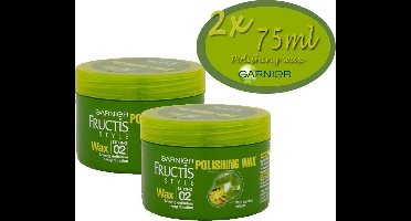 2x Garnier fructis style wax 02- 75ml