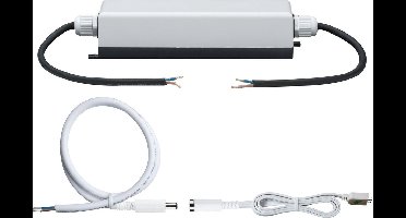 Function YourLED voeding (trafo) IP65 60W 230/12V DC grij/zwart Kunststof