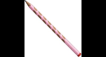 STABILO EASYgraph S HB | 2 stuks | Ergonomisch potlood | Pastel Roze | Rechtshandig
