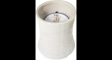 WoodWick Concrete Medium Candle - Wood Smoke