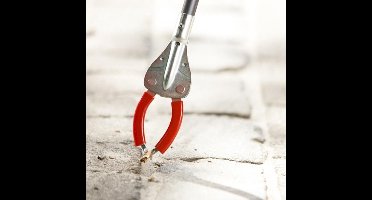 Grijpset Flora afvalgrijper 90 cm met pistoolgreep en  metalen bekken inclusief veiligheidsvest en afvalzak.