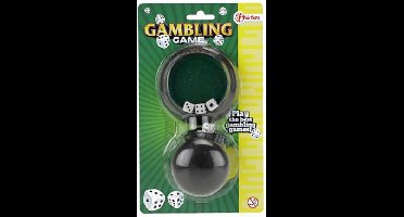 Toi Toys BV Mini dobbelspel - Dobbelsteen beker voor Yahtzee - 6+ jaar