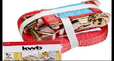 KWB Spanband M,Ratel - 2 Haken, 6M X 35mm