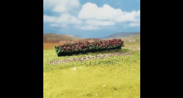 Faller - 3 PREMIUM Heggen, roodbloeiend