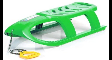 Prosperplast Bullet - Kunststof Slee - Groene Metalen Skids