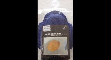 Antislip hoofdsteun blauw