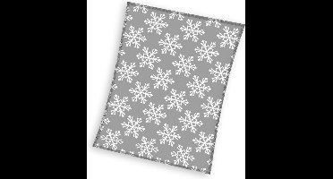 Generic Plaid X-mas Polar 130 X 170 Cm Fleece Grijs