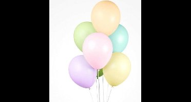 Ballonnen Macarons Pastel 30 cm 10 stuks