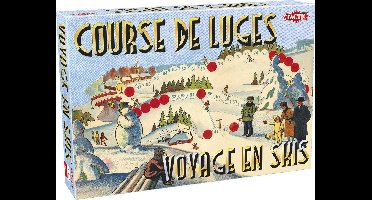 Retro Game: Sledge Race / Skiing Trip (FR)