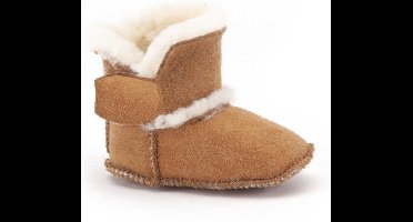 Warmbat Hay Unisex Babysloffen - Cognac - Maat 20/21