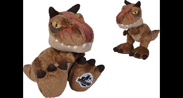 Universal - Jurassic World Chunky Toro - Dinosaurus - 25 cm - Pluche - Bruin - Alle Leeftijden - Knuffel
