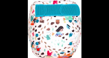 TotsBots Easyfit Mucky Pups - All-in-One wasbare luier - OEKO-TEX Standard 100 gecertificeerd