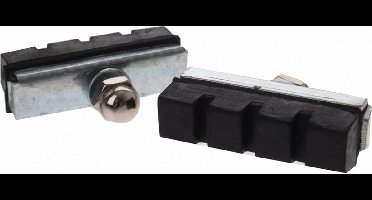 remblokken knijprem 40 x 11 mm zwart 2 stuks