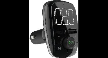 FM Transmitter - Draadloze Bluetooth Auto MP3-speler FM-zender Radio Handsfree Dubbele USB-poorten Autolader