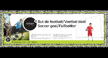 Didak Play Voetbaldoel - 300x205x120 Cm