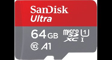 Sandisk MicroSDXC Ultra Android 64GB 120MB/s Class 10 A1
