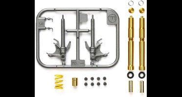 Tamiya Modelbouwpakket - 12684 Front Fork Set Yamaha YZF-R1M Accessoires set - 1:12 - Modelbouw