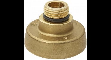 LPG nippel Itali√É¬´ 22 mm messing goud