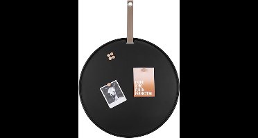 Present Time Memo bord Perky - IJzer Zwart - 50cm - Scandinavisch