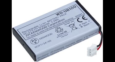 Kenwood WD-UB100 Accu 3m7 volt 1430 mAh voor de Kenwood WD-K10 Serie