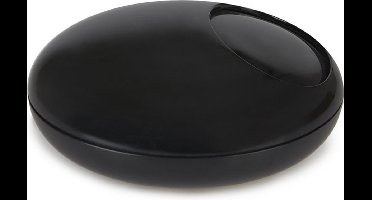 Balvi Asbak Pebble 13,9 X 5,5 Cm Melamine Zwart
