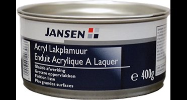 Jansen acryl lakplamuur - 400 gram