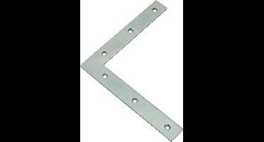 GB Raamhoek recht elektrolytisch verzinkt 300mm 83307