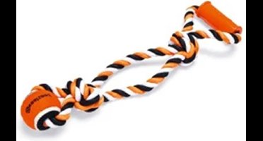 Beeztees Touwtrekker+Tennisbal Ya - Flostouw - Multi - 50x13,5x6,3 cm