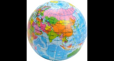 Wereldbol Globe ball soft dia. 75mm