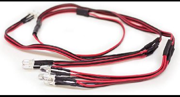 Carisma RC - SCA-1E LED Light Set (8pcs 5mm LED white)