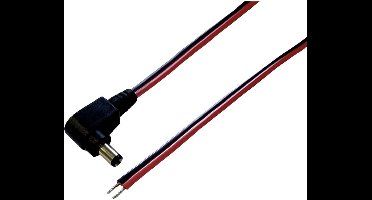 BKL Electronic Laagspannings-aansluitkabel Laagspanningsstekker - Open kabeleinde 5.50 mm 2.10 mm 30.00 cm 1 stuk(s)