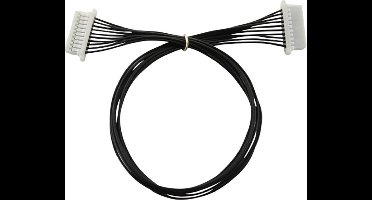 TinkerForge Bricklet-kabel TinkerForge [1x Bricklet-stekker 10-polig - 1x Bricklet-stekker 10-polig] 15.00 cm Zwart