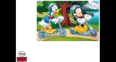Disney 3D Placemat – Mickey Mouse & Donald Duck – Kunststof – 42x28 cm