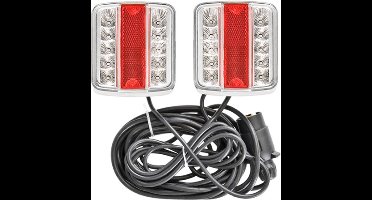 ProPlus Magnetische LED-verlichtingsset voor aanhanger - 7,5m kabel - 7-polige stekker
