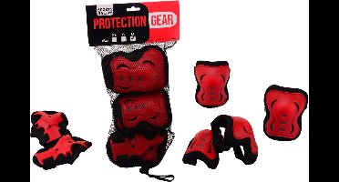 Beschermset Sports Active junior rood maat M