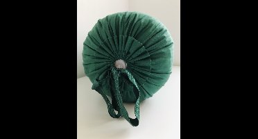 Gustiana® Losse Sloop/Hoes voor Rolkussen - Guling - Sluimerrol - L85 x B35 x ø20 cm - Donkergoen