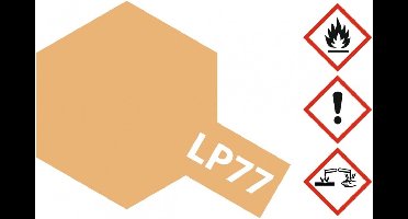 Tamiya Hobbyverf Olieverf - LP-77 Light Brown - Matt - Lacquer Paint - Verf potje - 10 ml