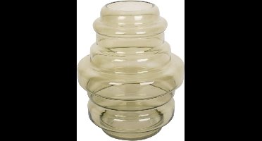 Present Time Vaas Distinct - Glas Mosgroen - Ø20x25cm - Modern