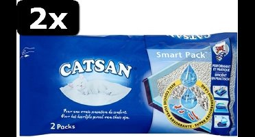 2x CATSAN SMART PACK 2X4LTR