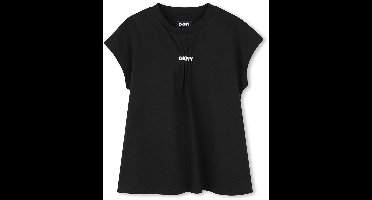 Dkny D62306 T-shirt Met Korte Mouwen Zwart 5 Years Jongens,Meisjes