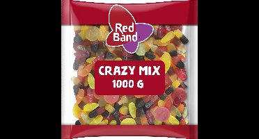 Red Band Crazy mix snoep - zoete mix - zak 1000g