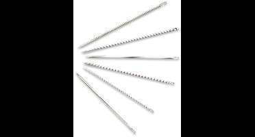 Leernaalden No. 7 zilverkleurig 0,70 x 36 mm 25 st. - Handwerk- en hobbynaalden - Prym