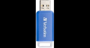 Verbatim V DataBar USB 2.0 Drive USB-stick 64 GB Blauw 49455 USB-A 2.0