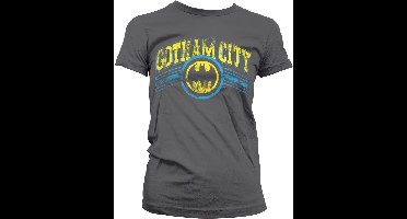Batman Gotham City Girly T-Shirt Damen Dark-Grey-M