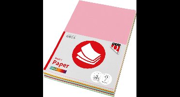 Kopieerpapier Quantore Colour A4 160gr 10 kleuren x 5 vel