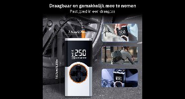 Autobanden Pomp - Elektrische Fietspomp - Compressor - Luchtcompressor