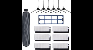 Geschikt voor ilife grondsweeper accessoires filter A8 A6 X620 X623 zijborstel rollen borstel filter zijborstel